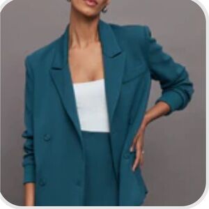Carbon38 Teal Women's Blazer
